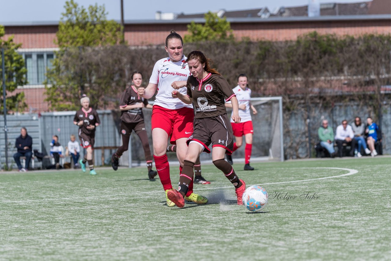 Bild 157 - wBJ St. Pauli - Walddoerfer : Ergebnis: 1:11